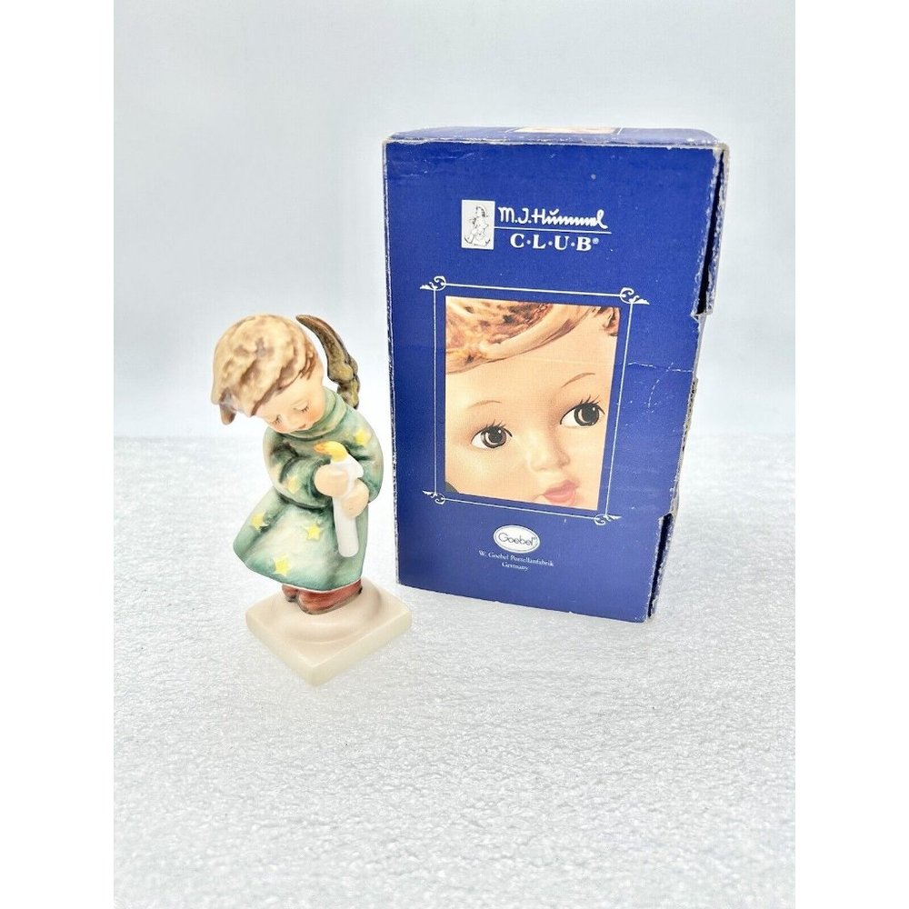Vintage M.I. Goebel Hummel Figurine "Heavenly Angel" Hum 21/0 TMK-6 West Germany